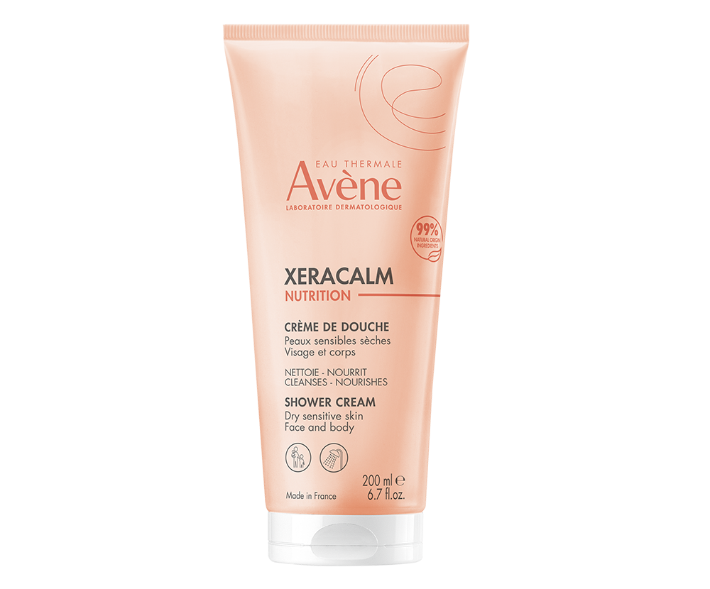Xeracalm nutrition shower cream dry sensitive skin face and body